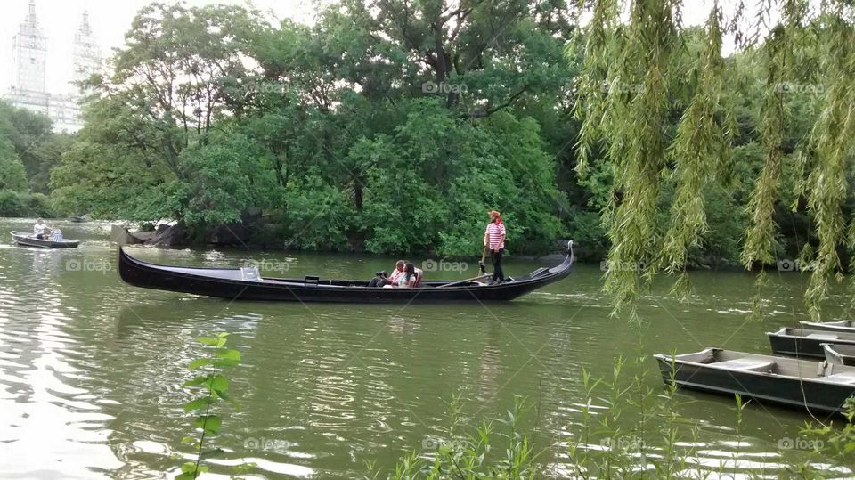 Gondola in Centralpark