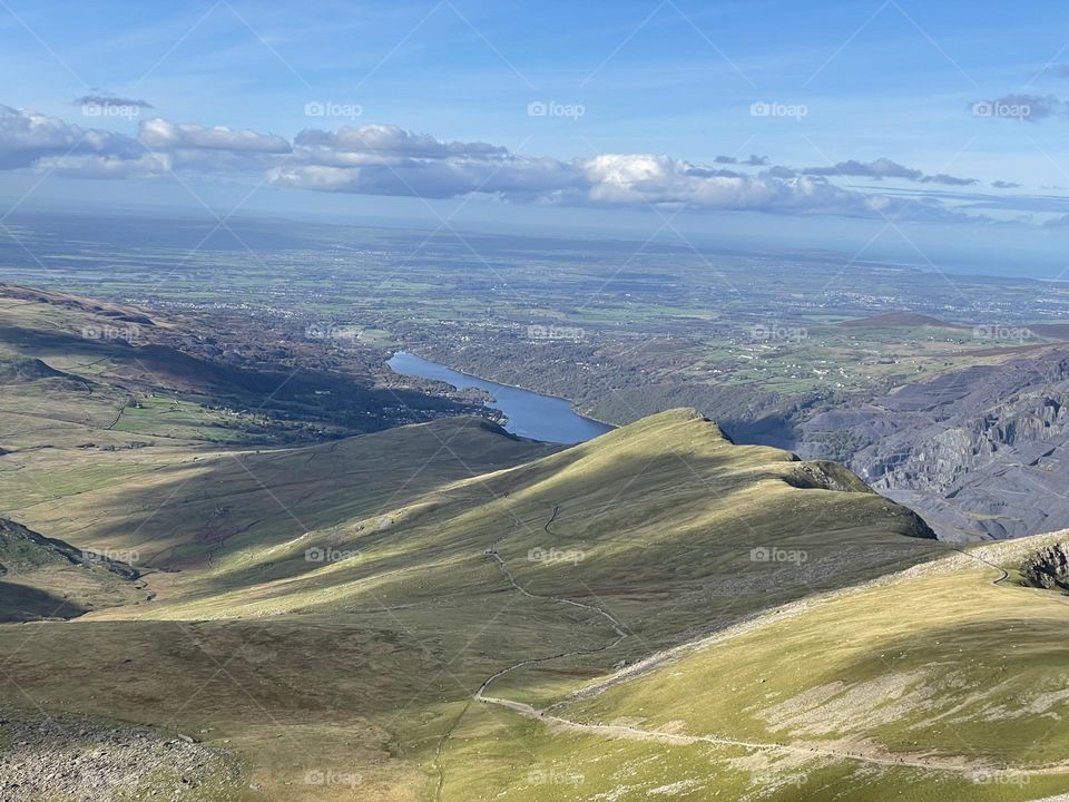 Beautiful climb up Snowdon 