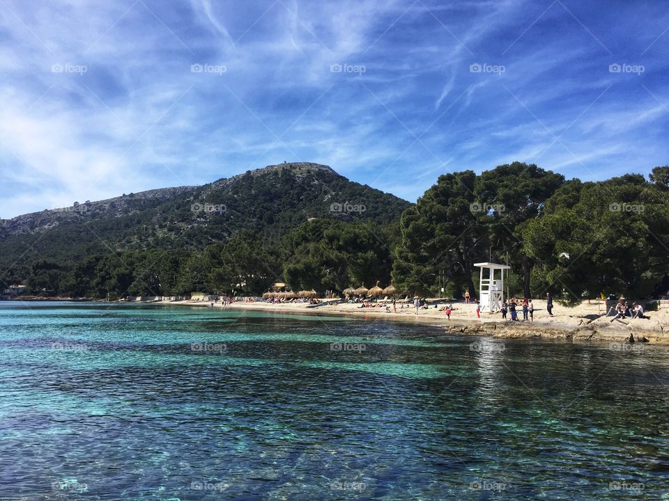 Mallorca beach cove