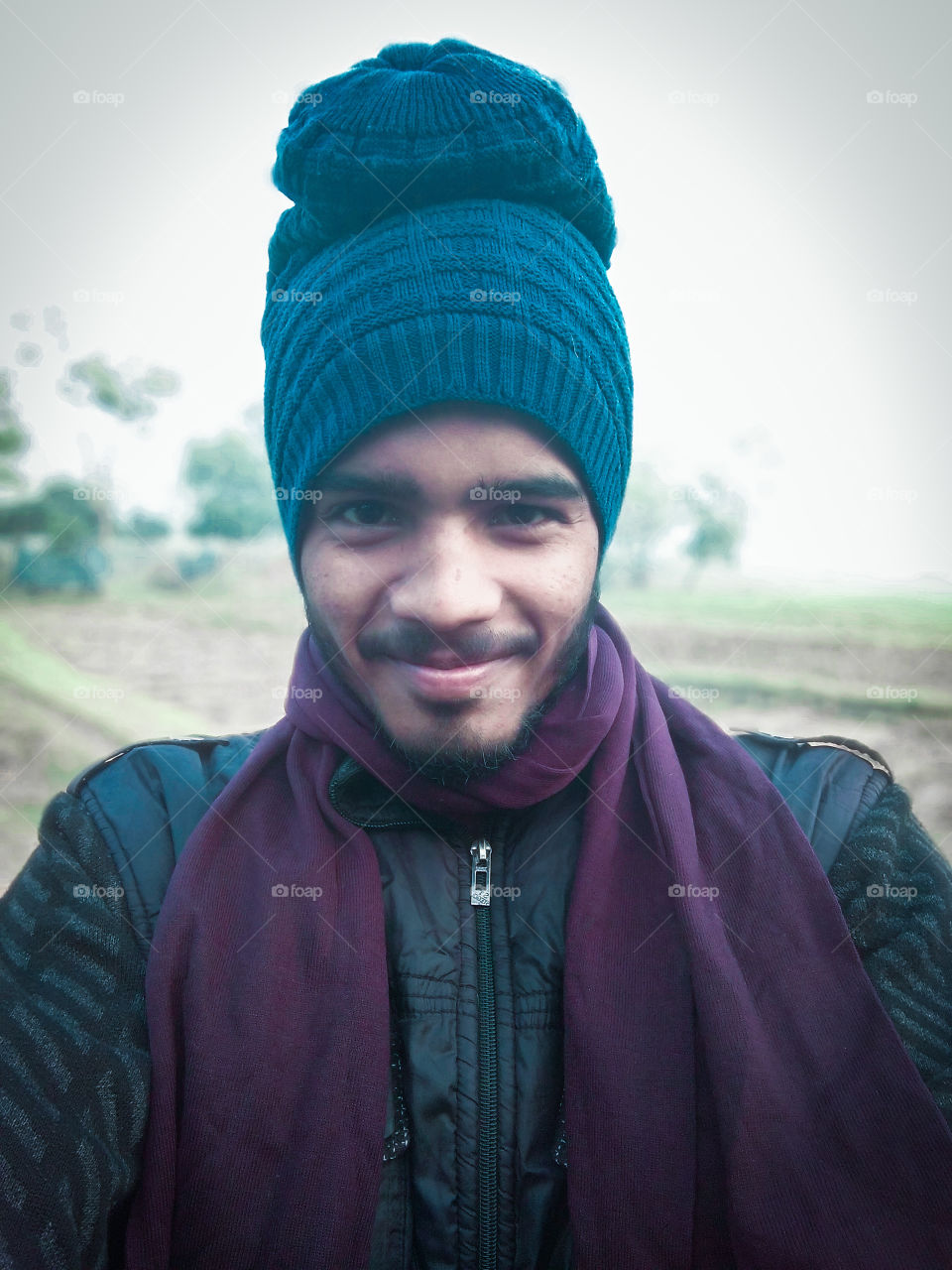 sweater weather selfie