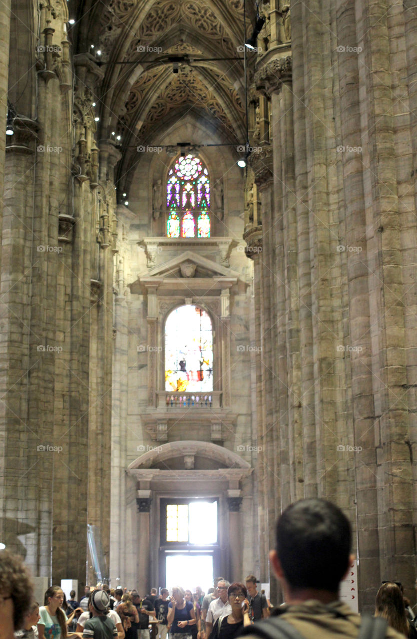 Italy, Milan, the Duomo Cathedral