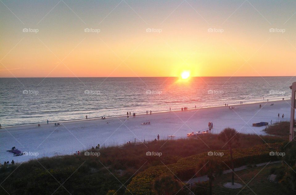 Sunset in Siesta Key Florida 