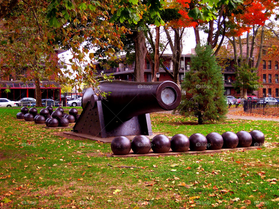 bay ridge brooklyn new york autumn colorful john paul jones park by vincentm