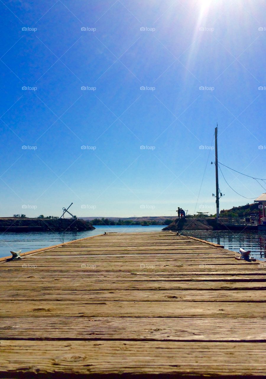 Dock of the Day. Hat Rock Marina