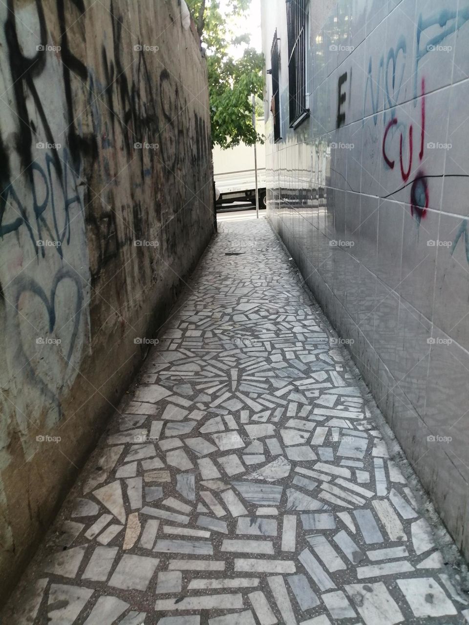 A alley