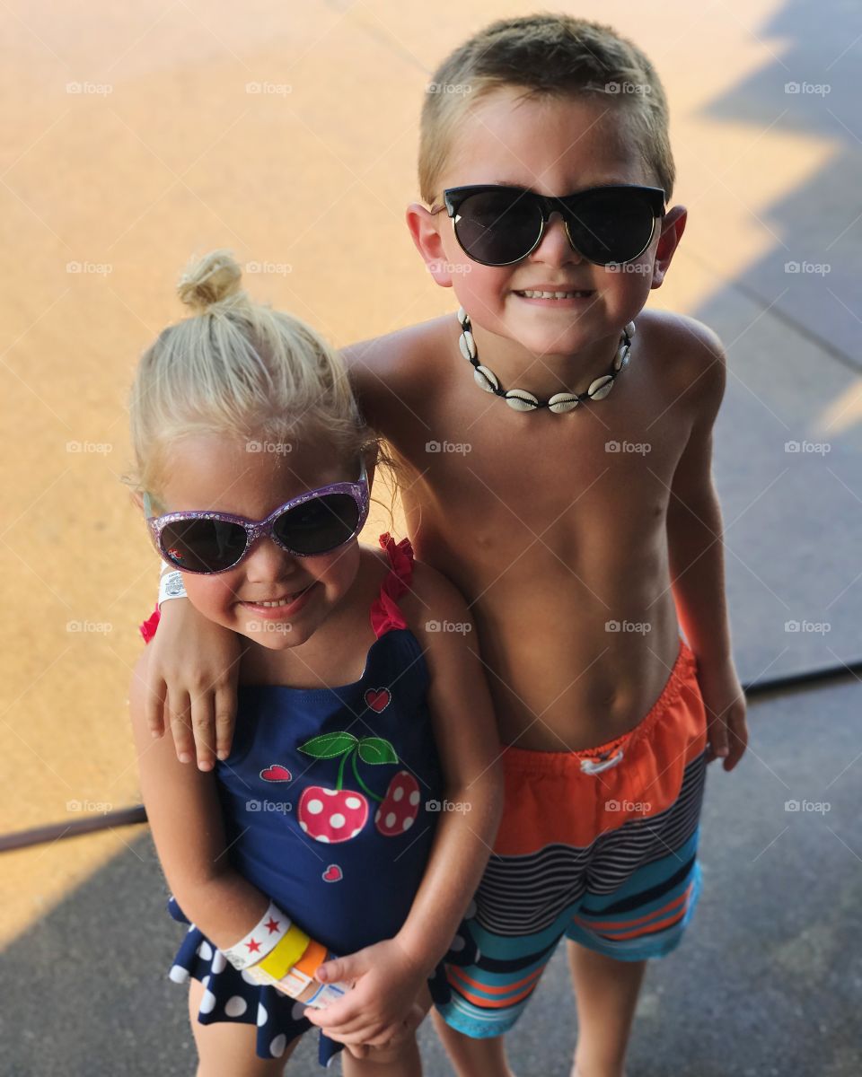 Summer babes! Ready for the water park