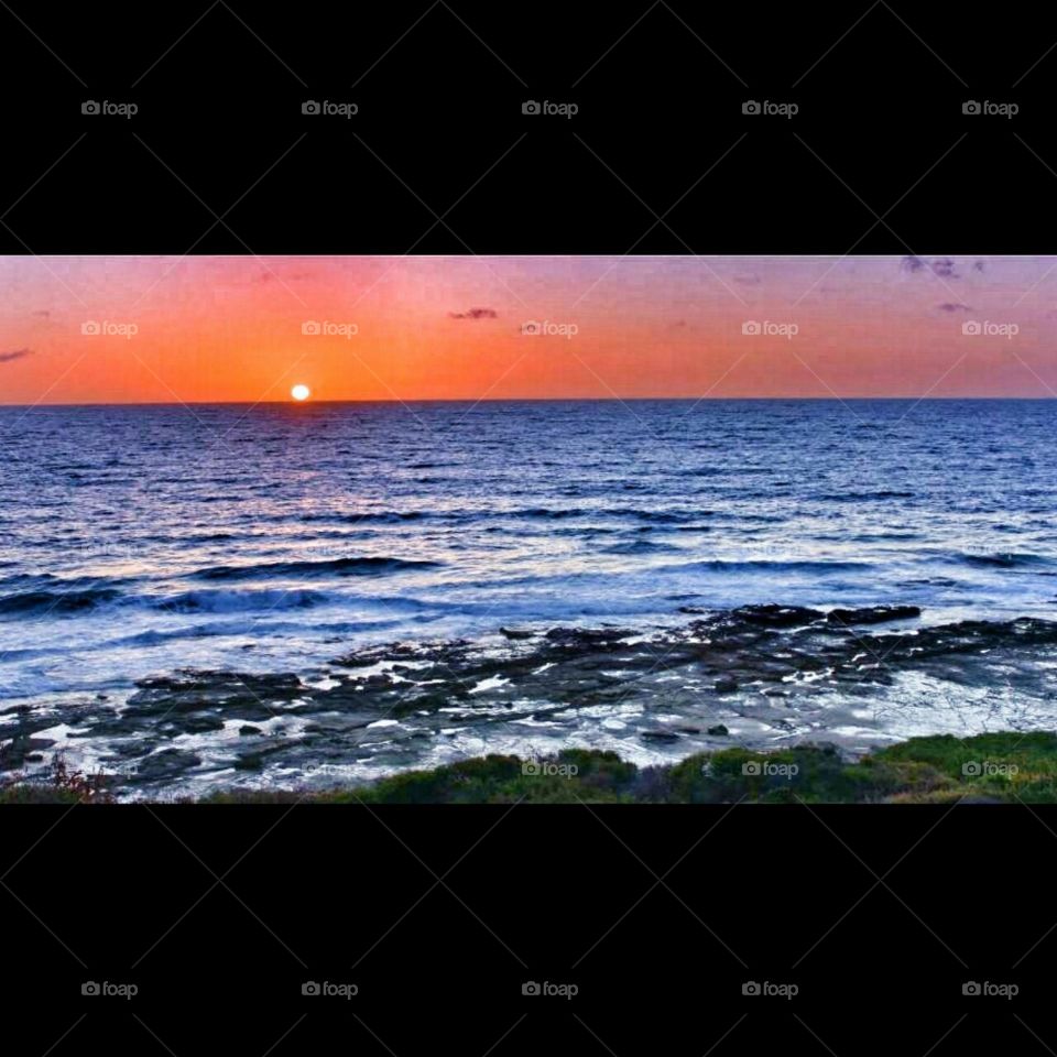Coastline Sunset