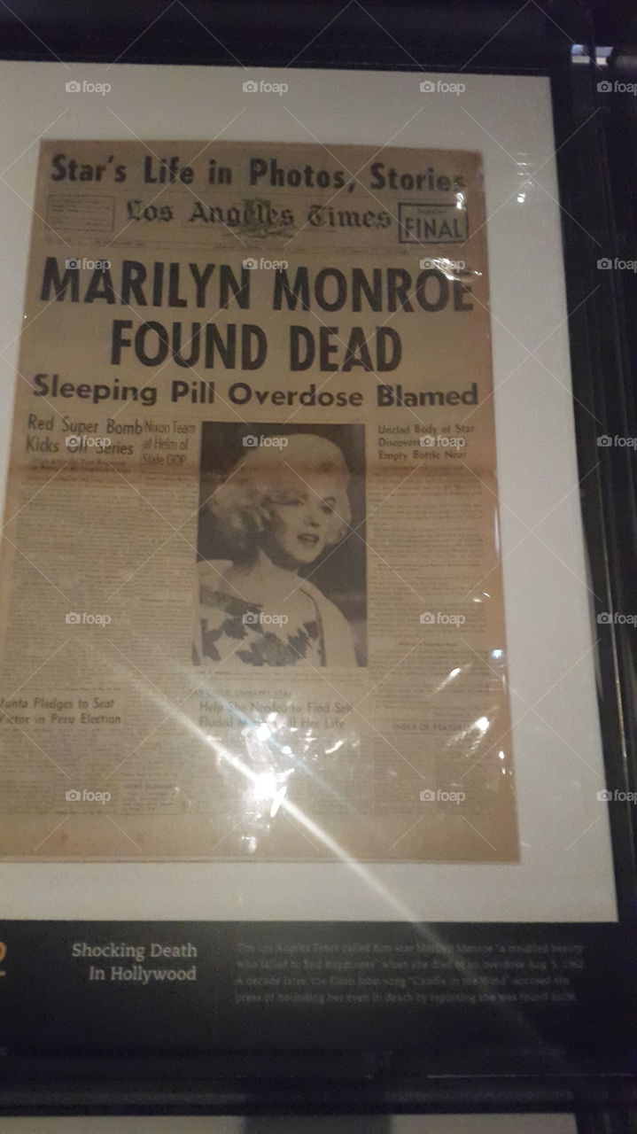 Bye Marilyn