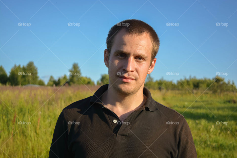 Outdoors portrait