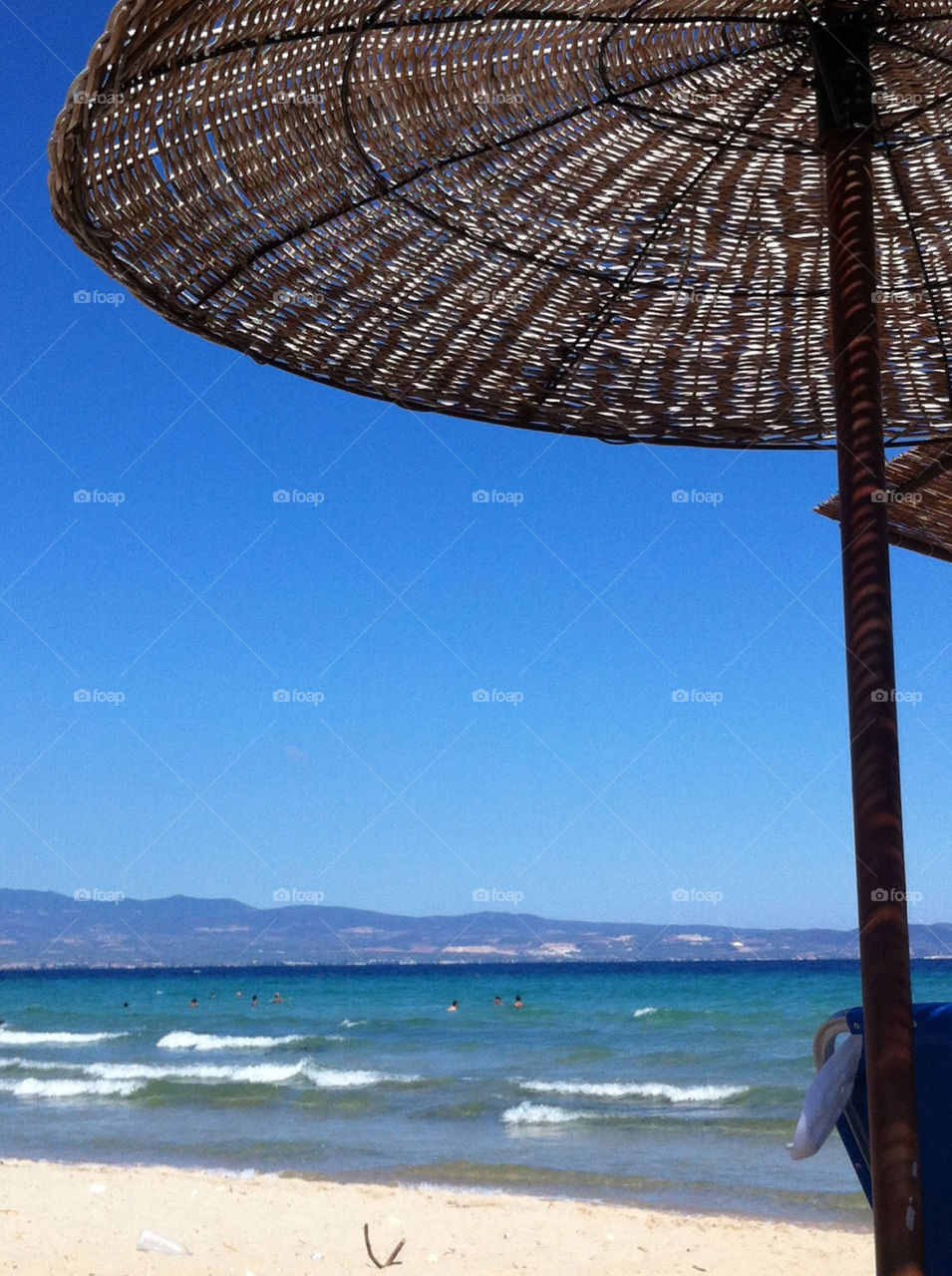 beach sky blue summer by anastasia_s