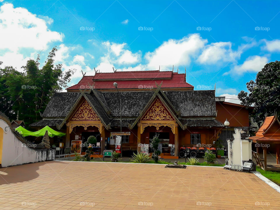 The beauty of the Phumin temple is the oldest temple in Nan . And has a long history