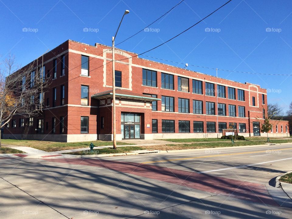 Grant Vocational School - Cedar Rapids, Iowa - NRHP listed. 