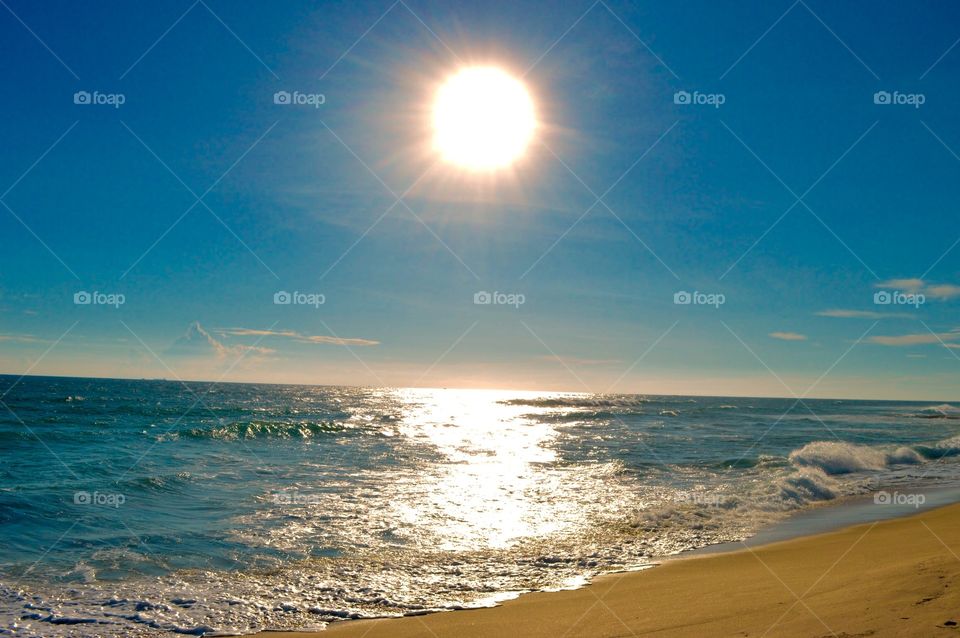 Sun, Water, Beach, Sunset, Sea