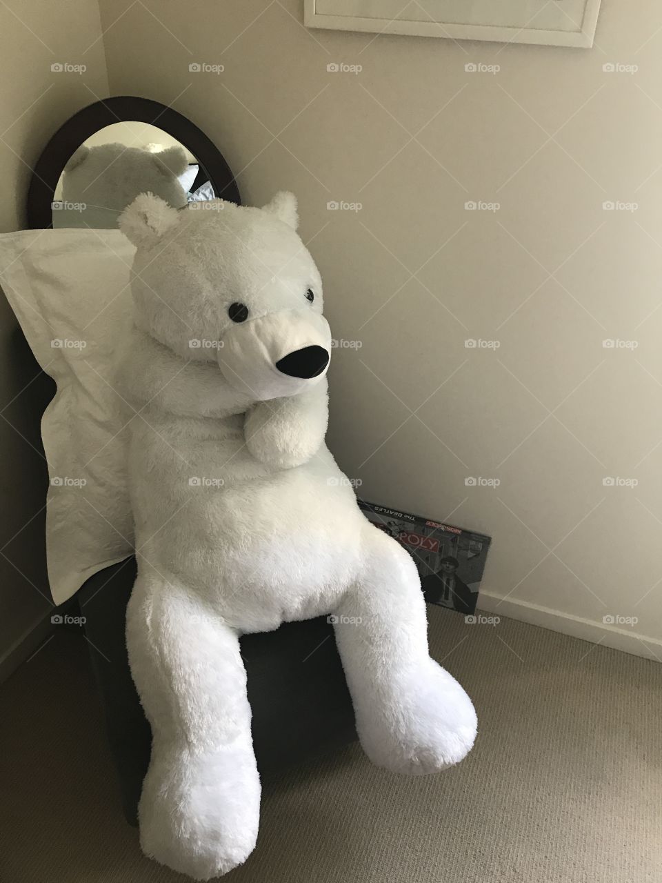 Huge polar bear soft bear