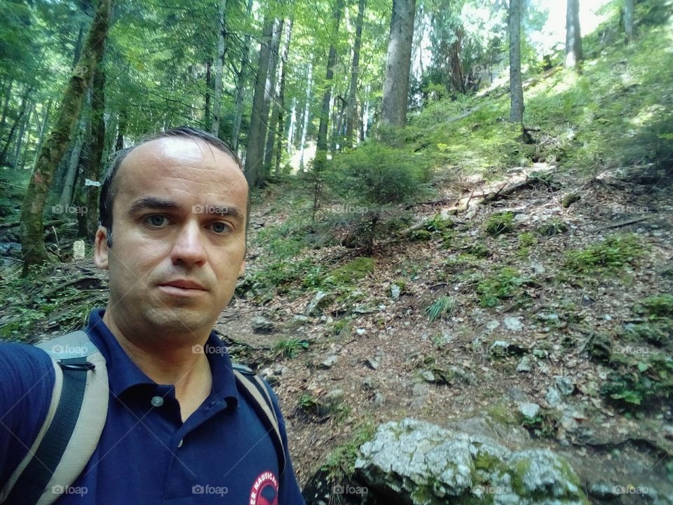 Myself in the nature