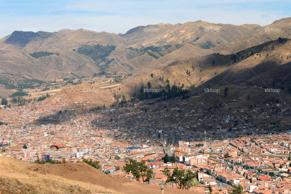 cuzco peru peru cuzco top view by jpt4u