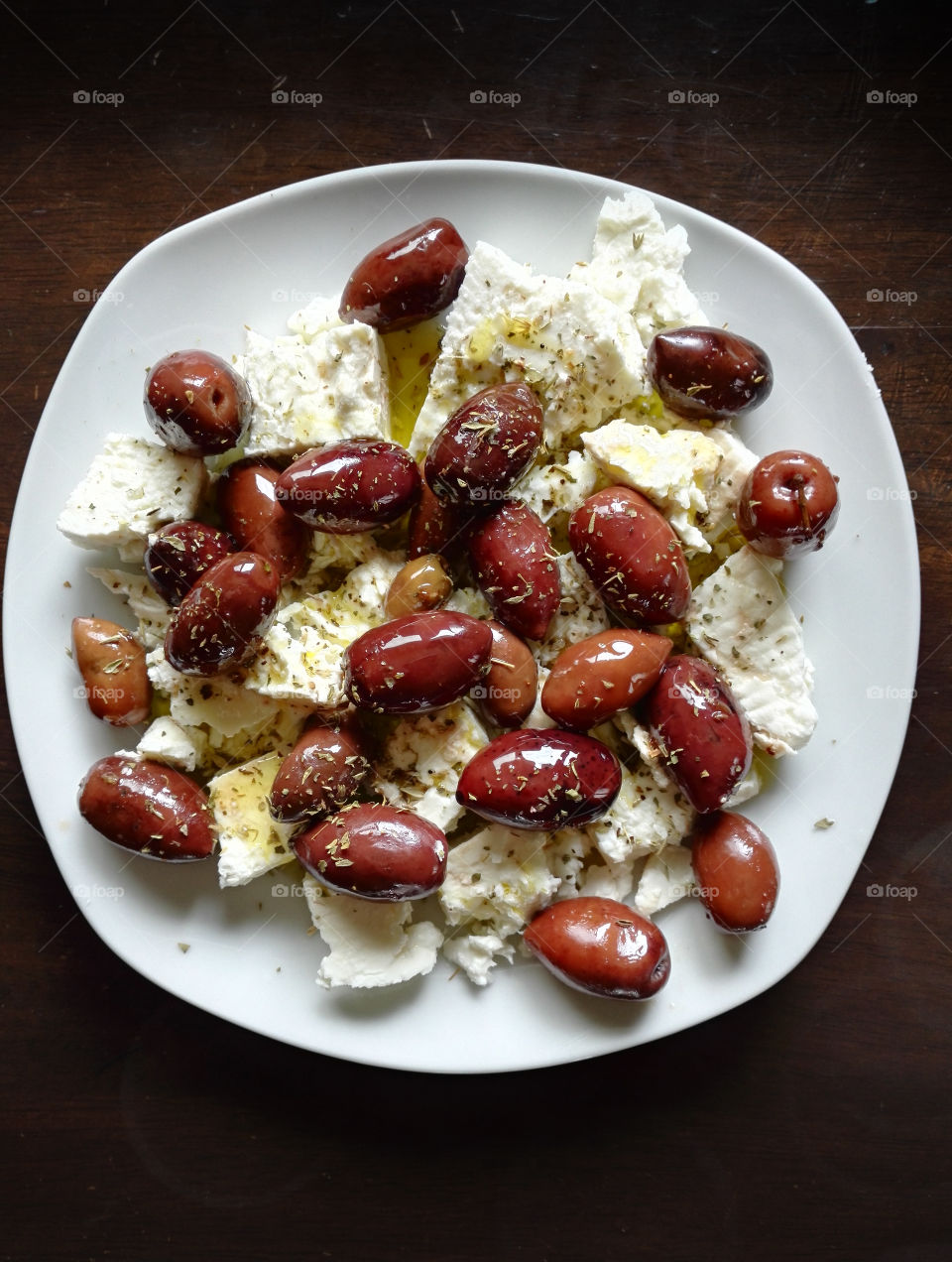 olives and feta cheese