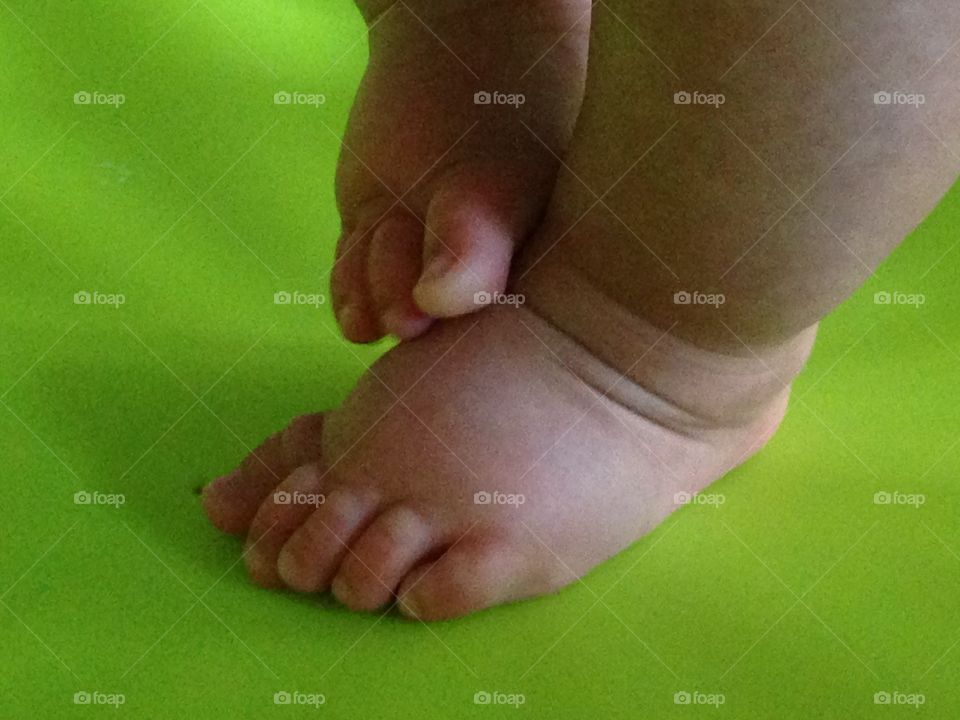 Baby feet