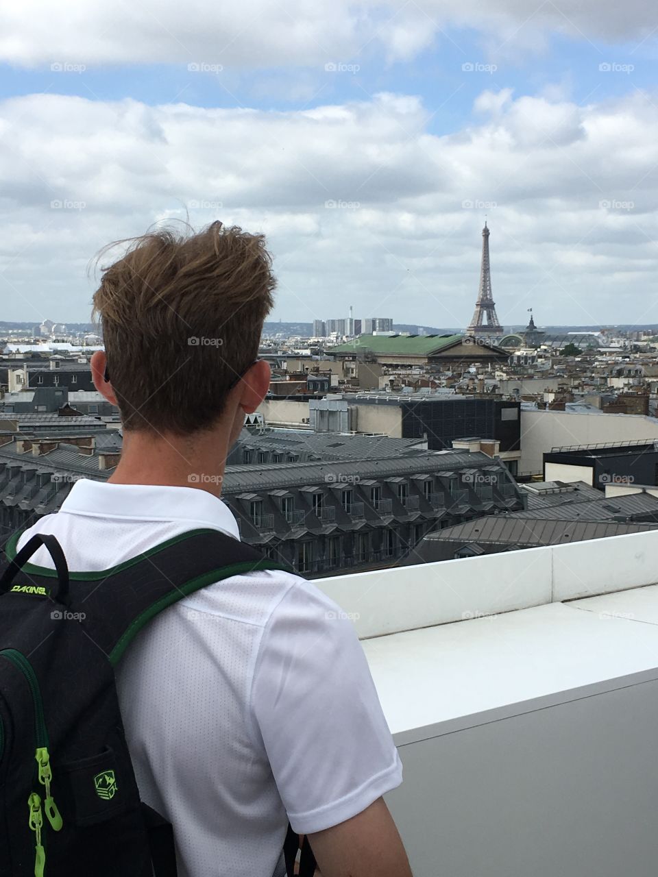 Eiffel Tower city views 