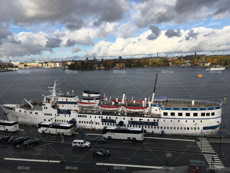 Stockholm från Fjällgatan