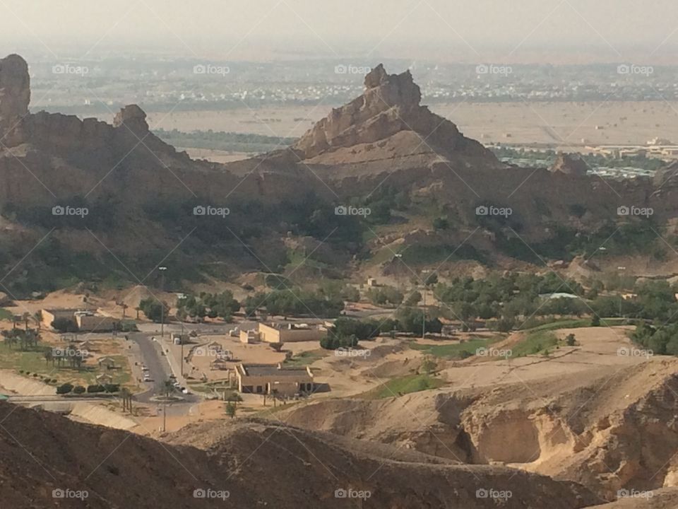 Dubai mountain