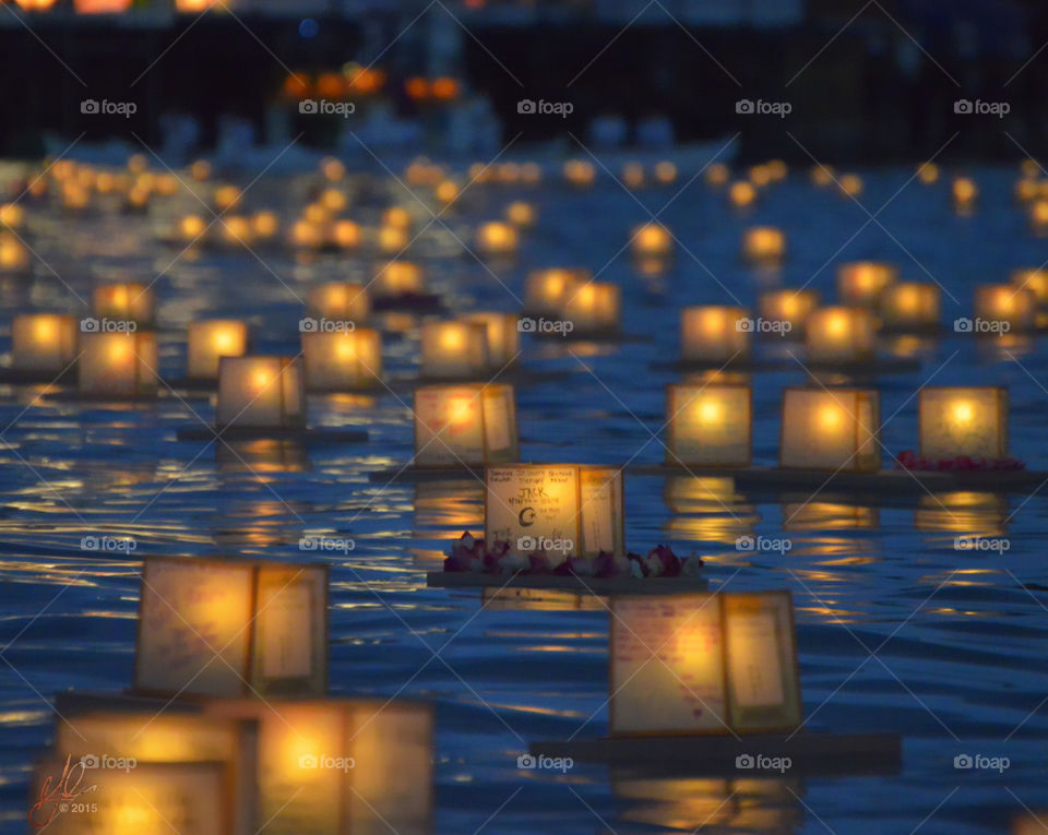 Lantern floating festival hawaii. Memorial Day 2015
