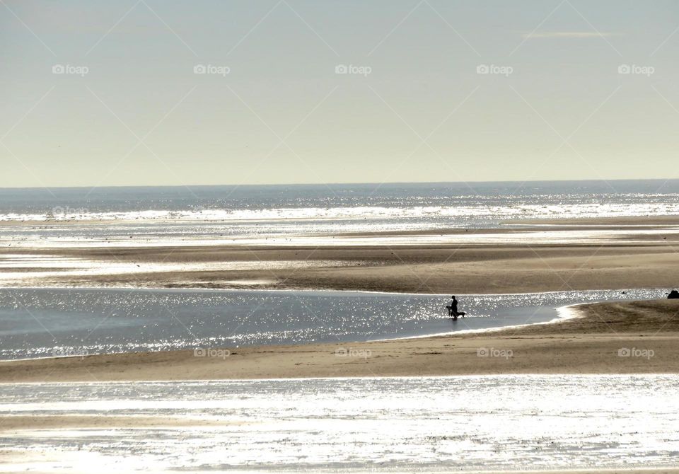 at the seaside