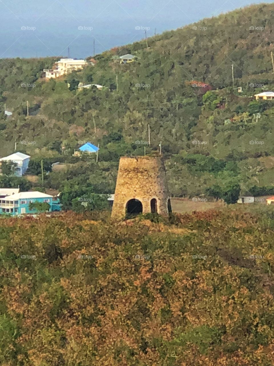 Sugar mill in St. Croix