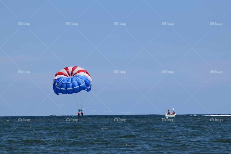 Parasailing at virginia beach