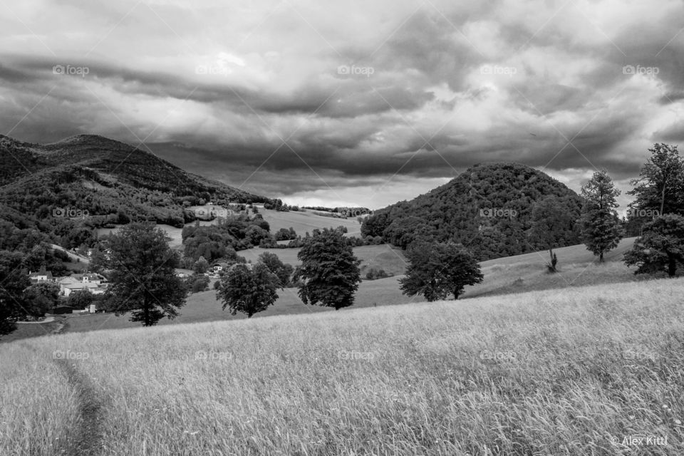Landschaft black&white