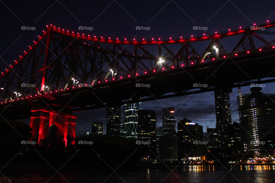 Brisbane at night