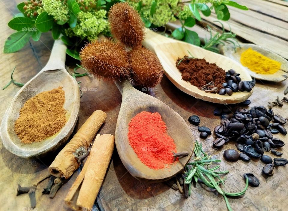 Seasonings and delicacies... in addition to the flavor and aroma, they can serve as decoration!