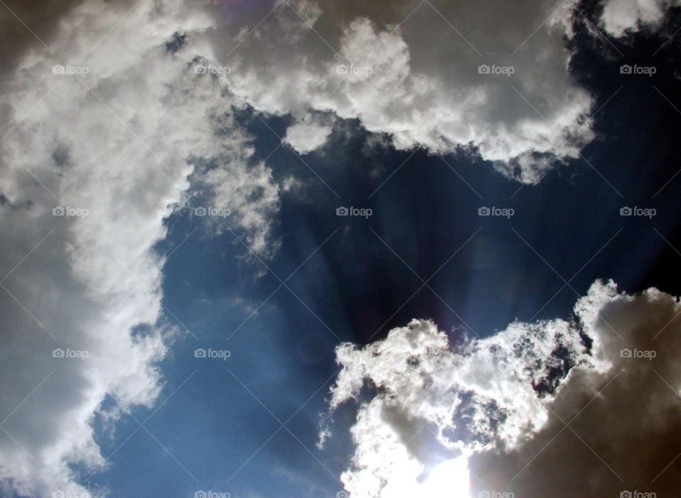 Low angle view of cloudy sky