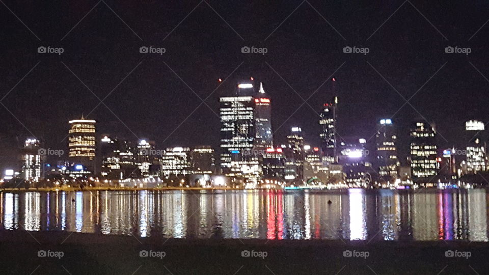 Perth City by night
