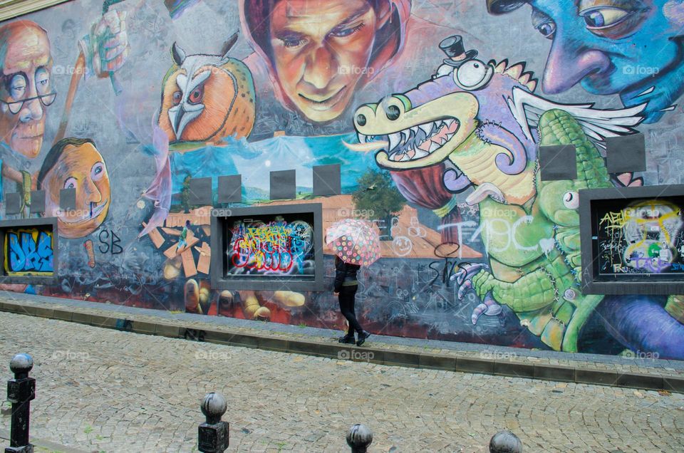 Amazing Graffiti, you feel like a Fairy Tail character