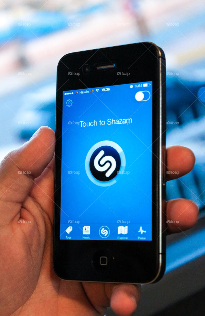 Shazam Apple mobile 