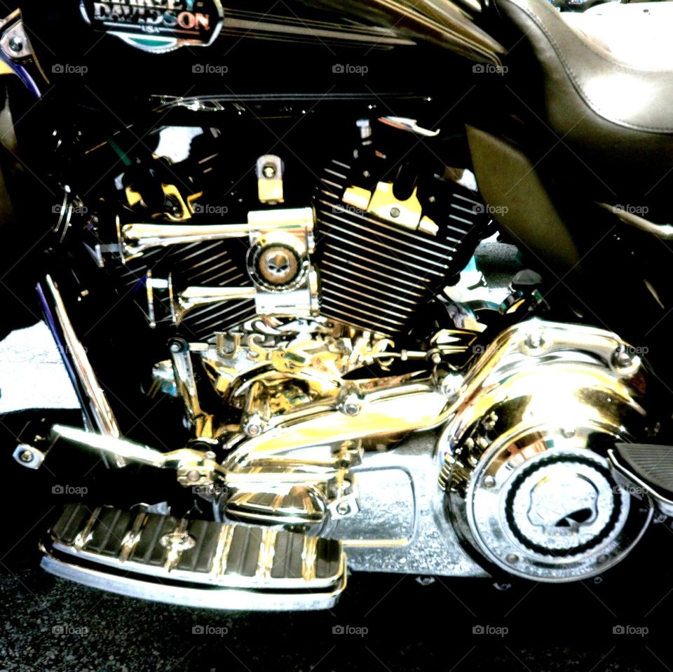 Harley Davidson motor