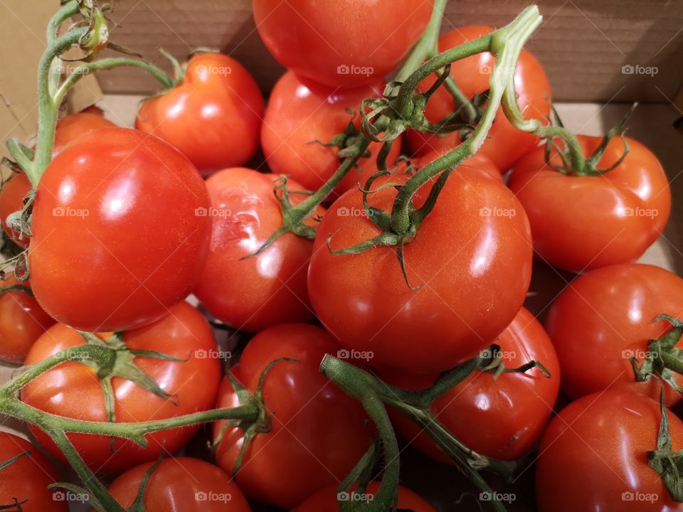Vine tomatoes