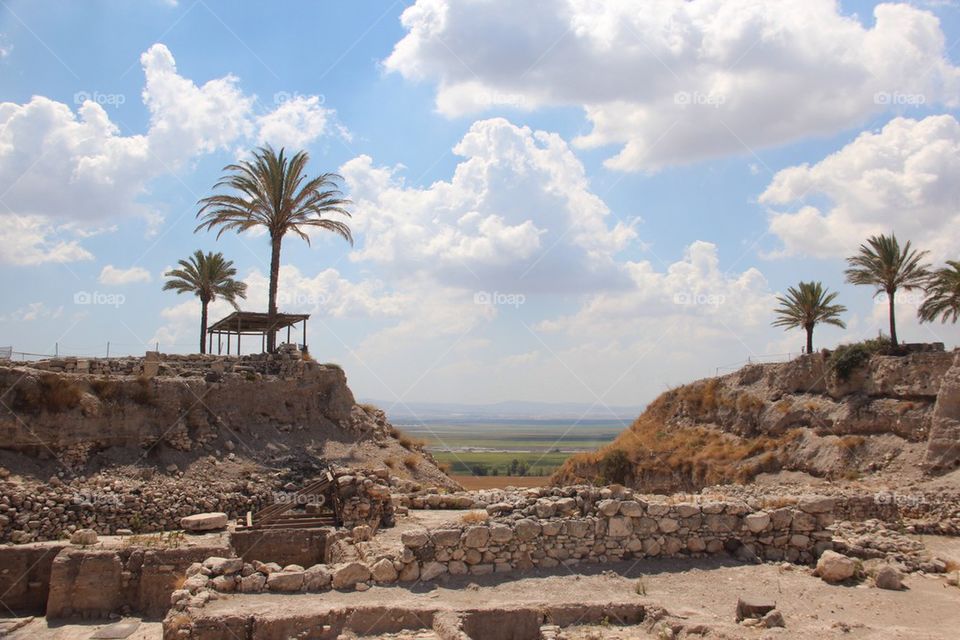 Archaeological site of megiddo