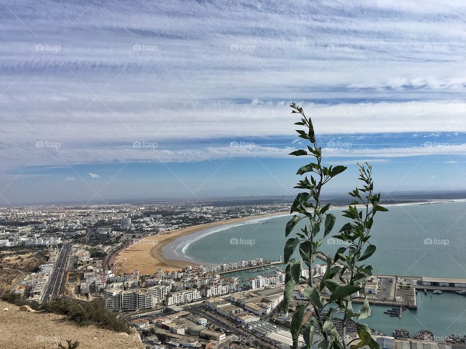 Agadir coastal view