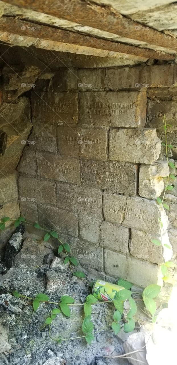 old chimney bricks