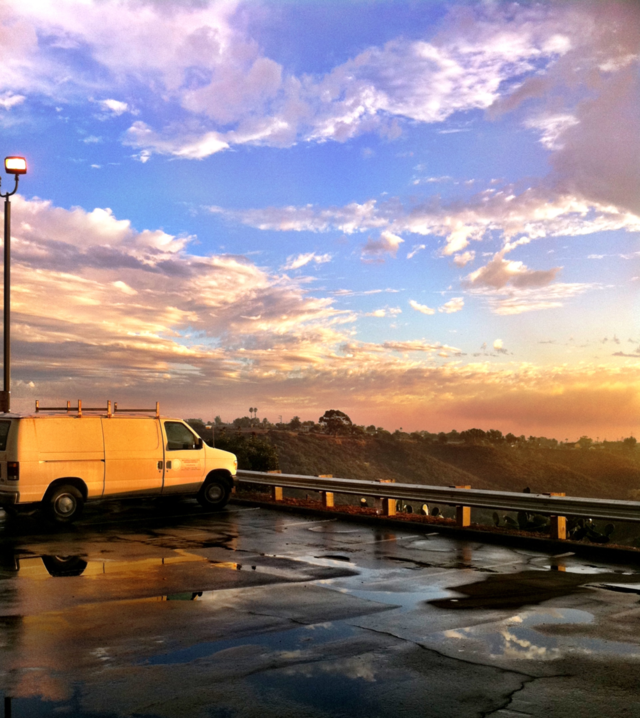 california sky car blue by emmanuelgr