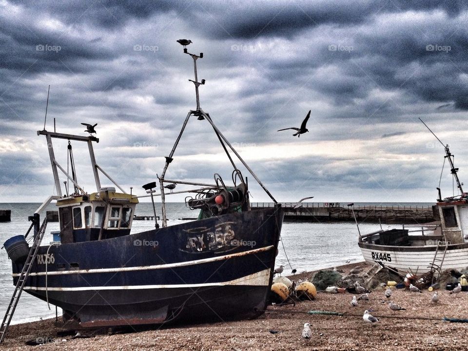 Fishing boats