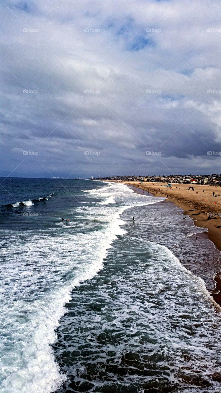 Idyllic view of seascape