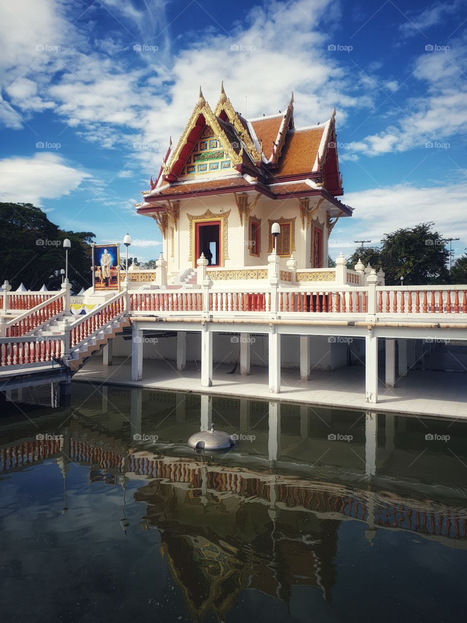 asian temple in thailand