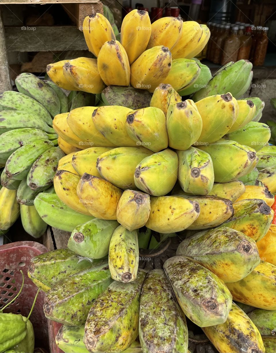 Ripened Saba Banana