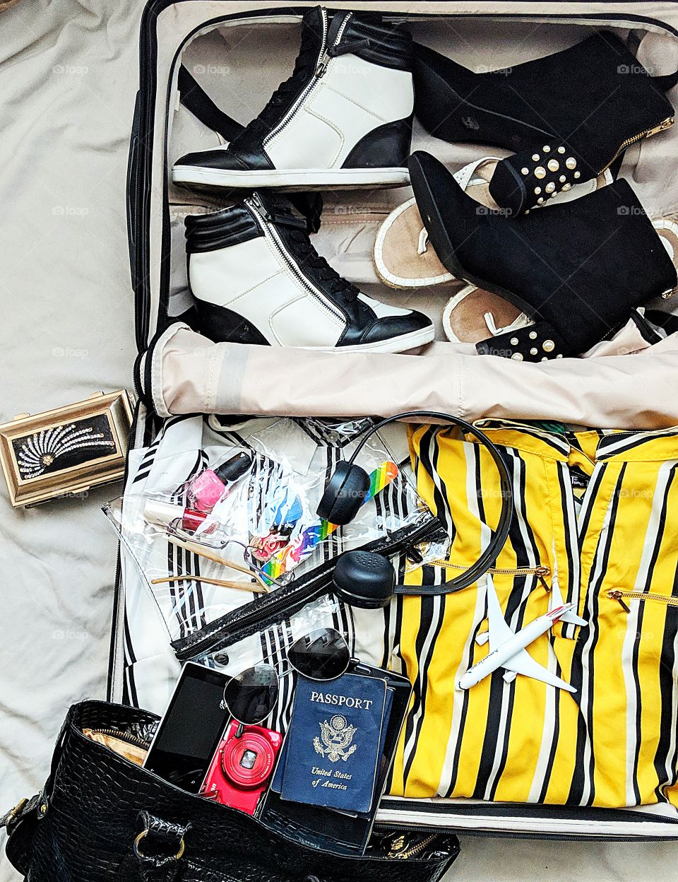 Suitcase for holiday