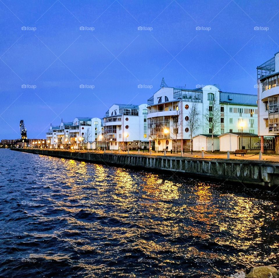 southern port in Luleå Sweden