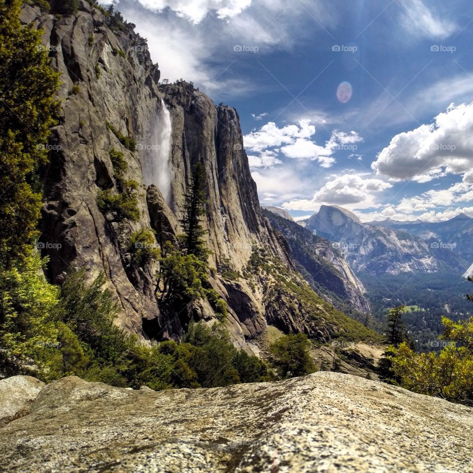 Yosemite waterfall