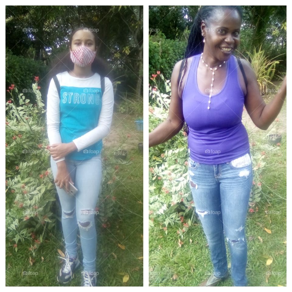 my mom and I enjoyed the times we spend together and we cherish every moment we get to spend together.